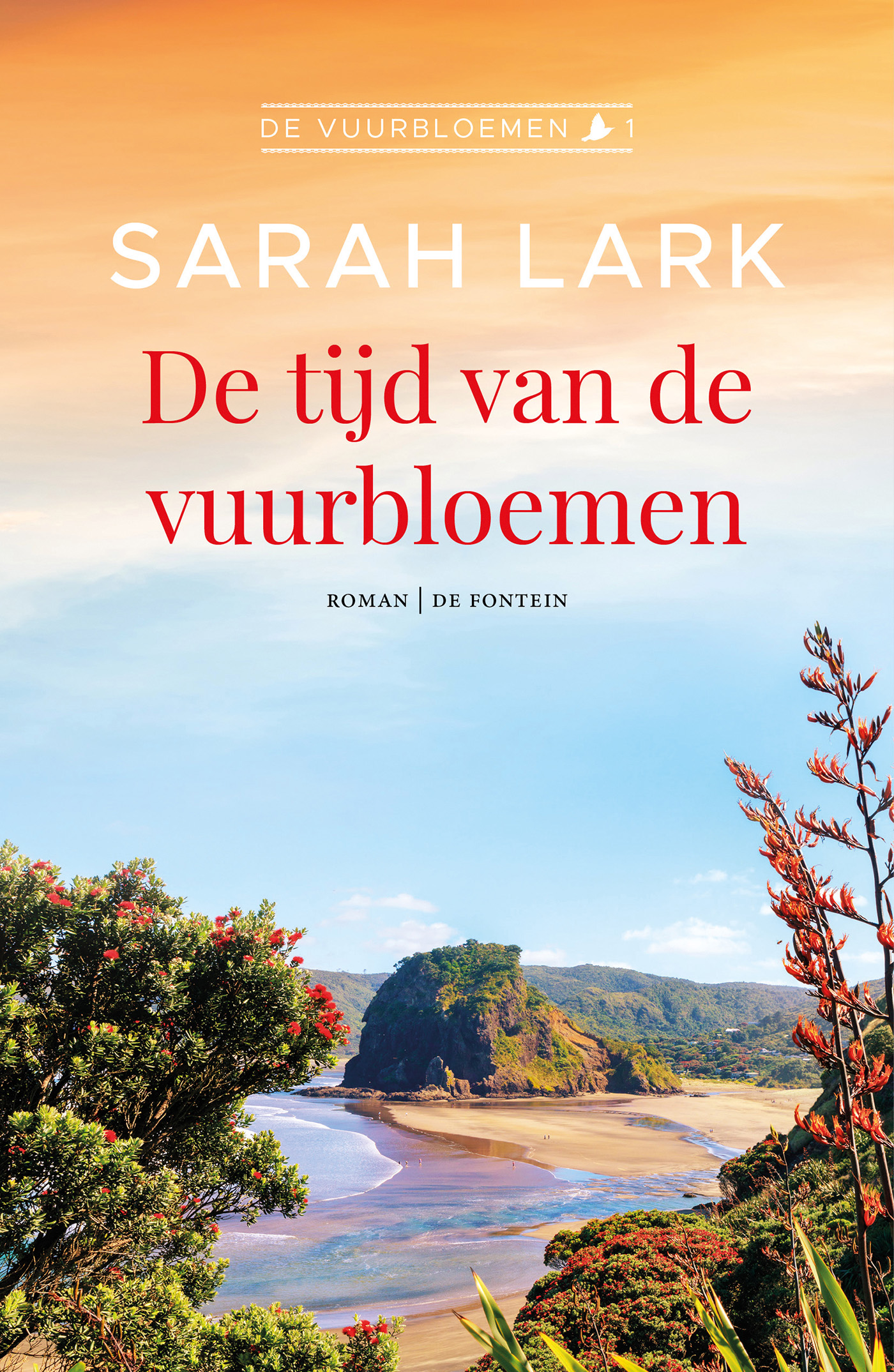 Omslag van De tijd van de vuurbloemen