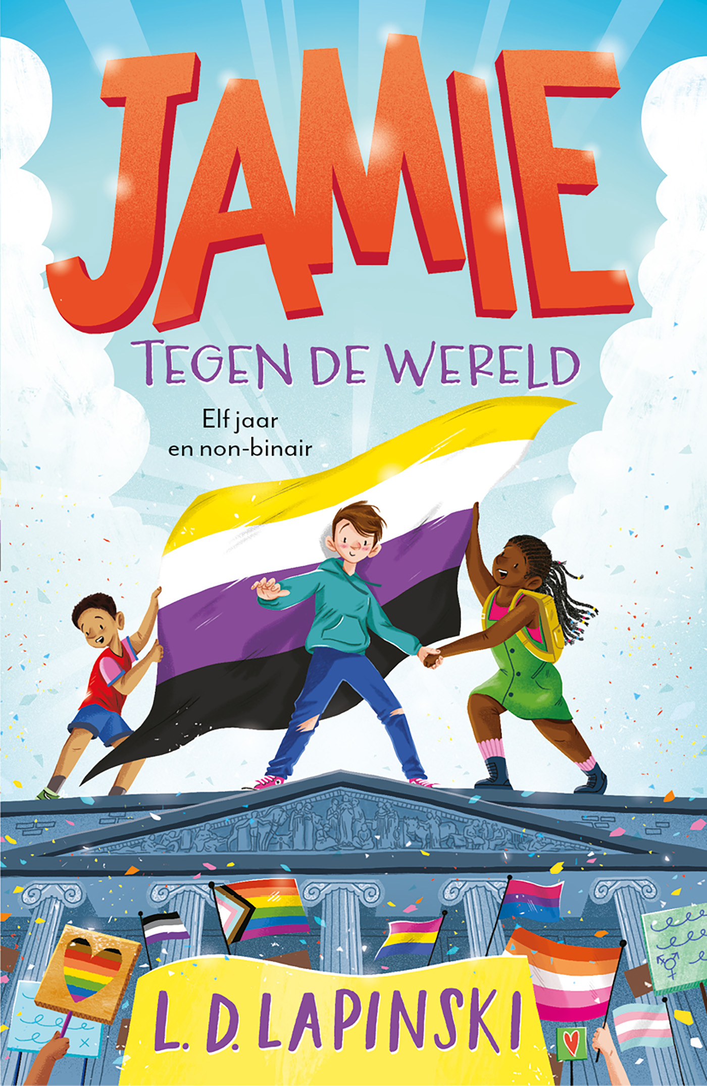 Omslag van Jamie tegen de wereld