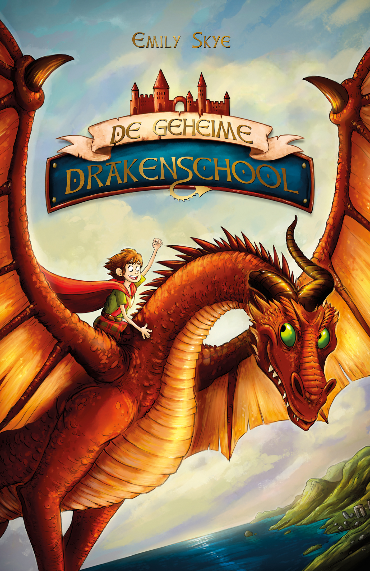 Omslag van De geheime drakenschool