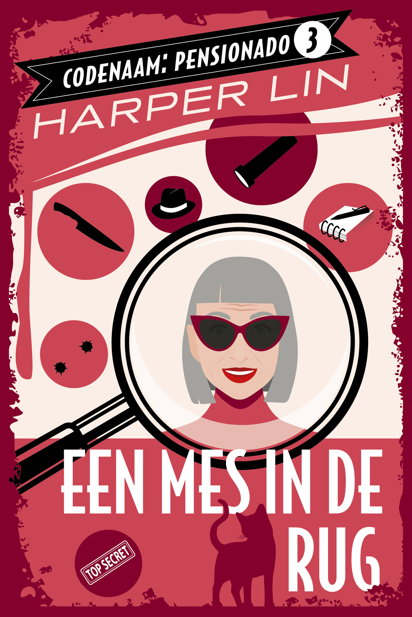 Omslag van Een mes in de rug