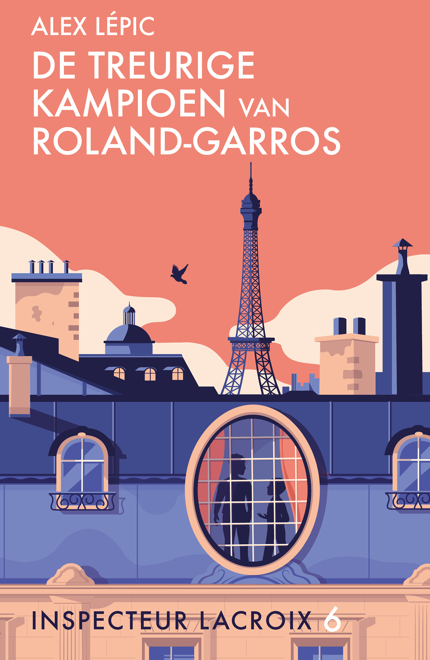 Omslag van De treurige kampioen van Roland-Garros