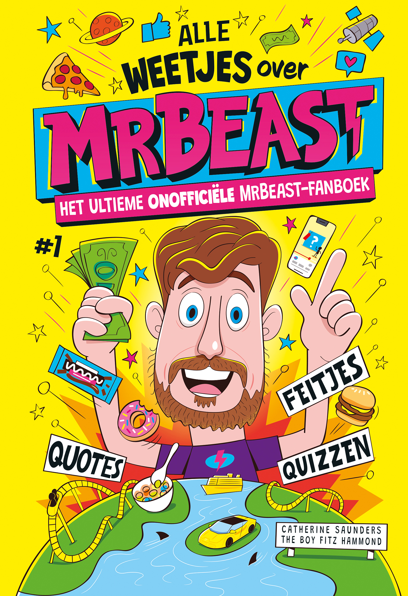 Omslag van Alle weetjes over MrBeast