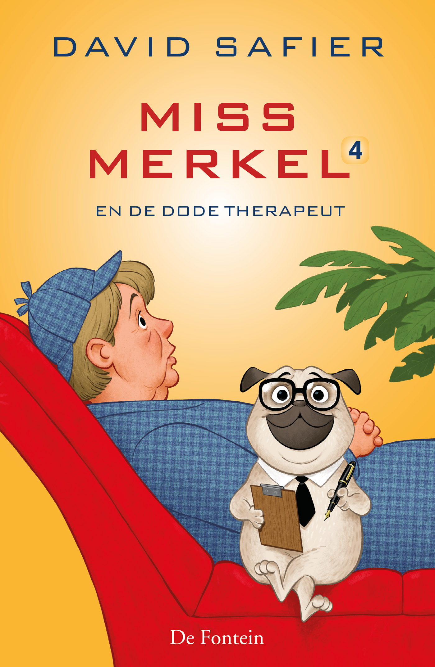 Omslag van Miss Merkel en de dode therapeut