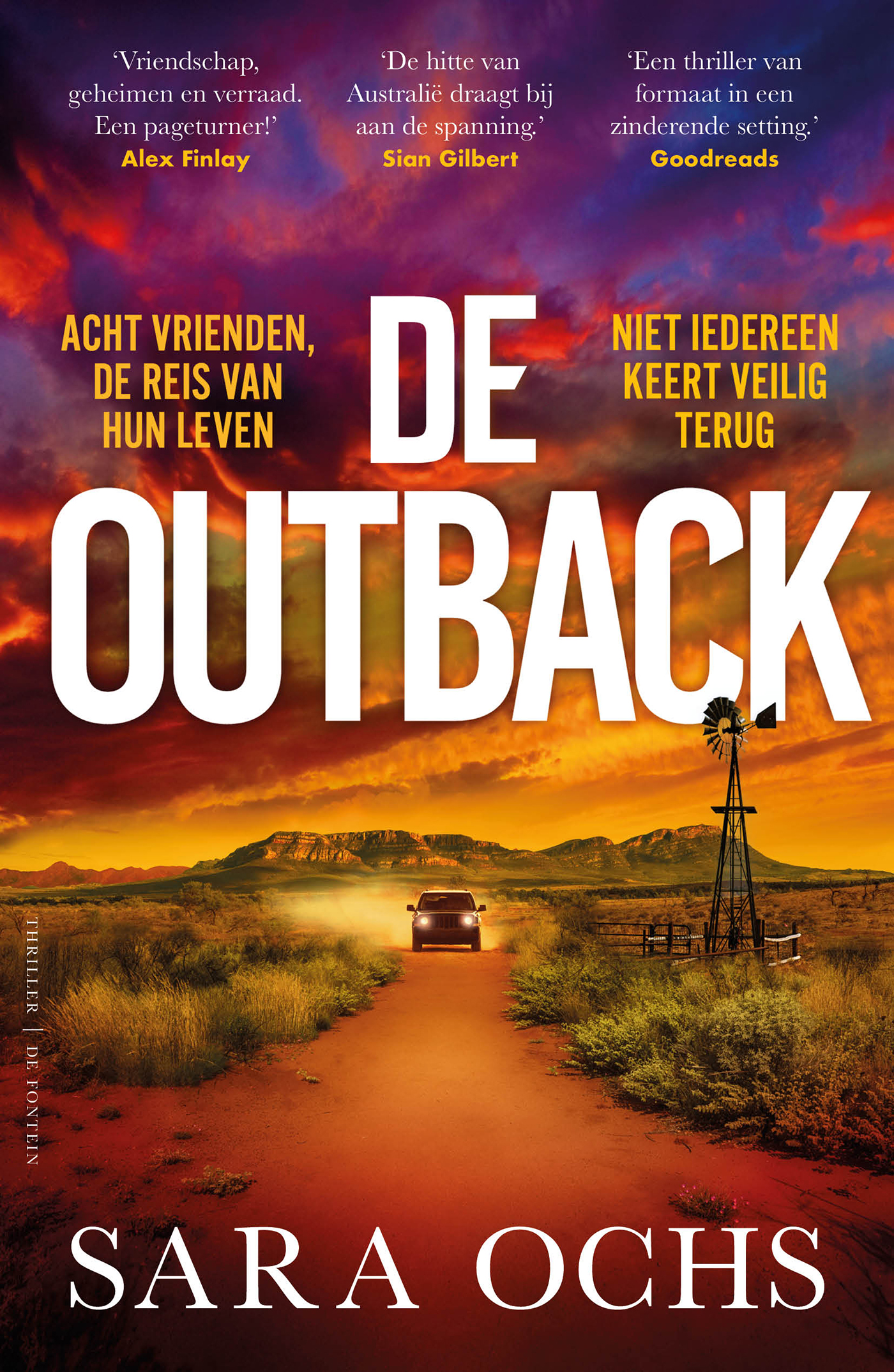 Omslag van De outback