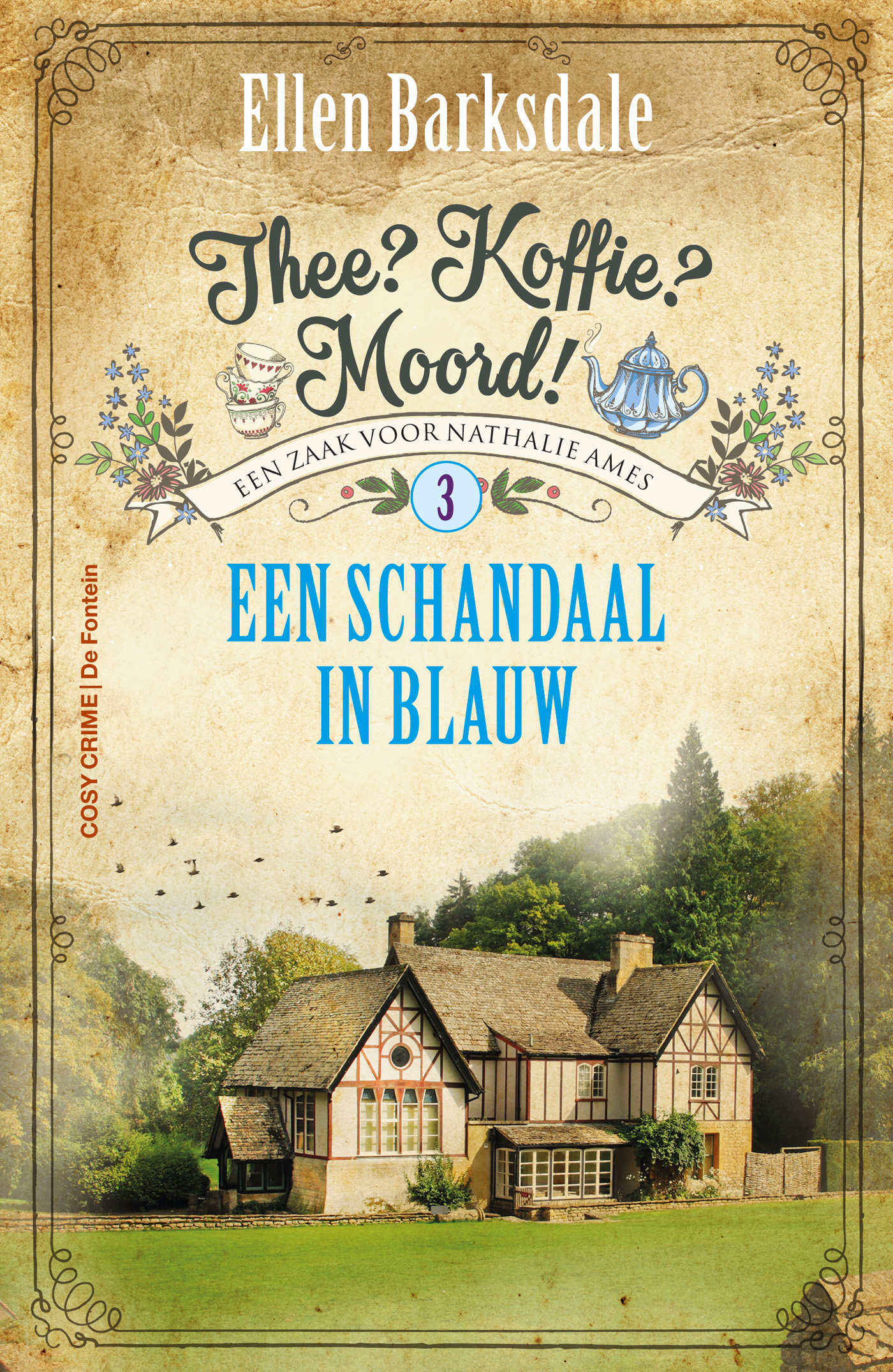 Omslag van Een schandaal in blauw