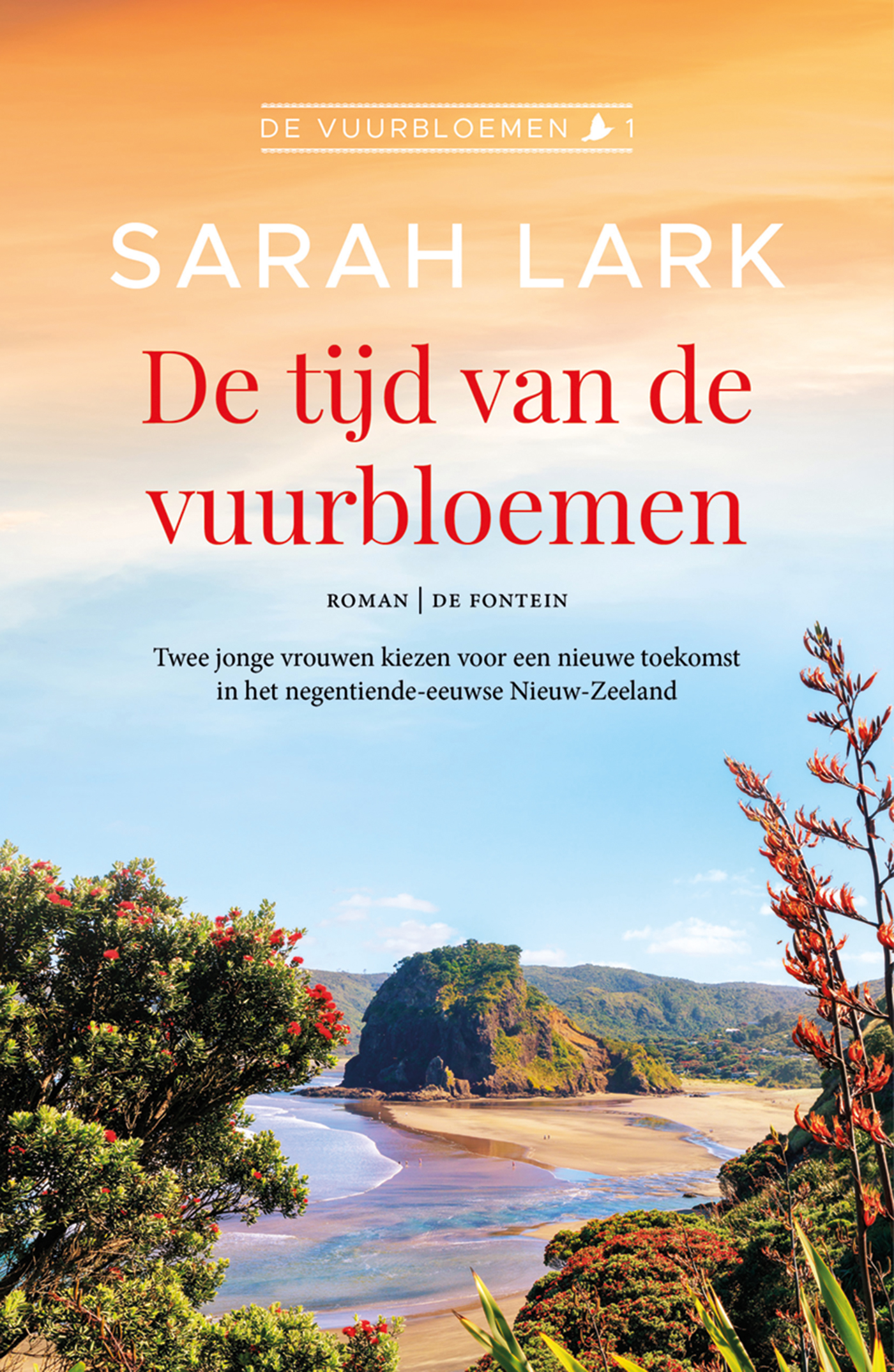 Omslag van De tijd van de vuurbloemen