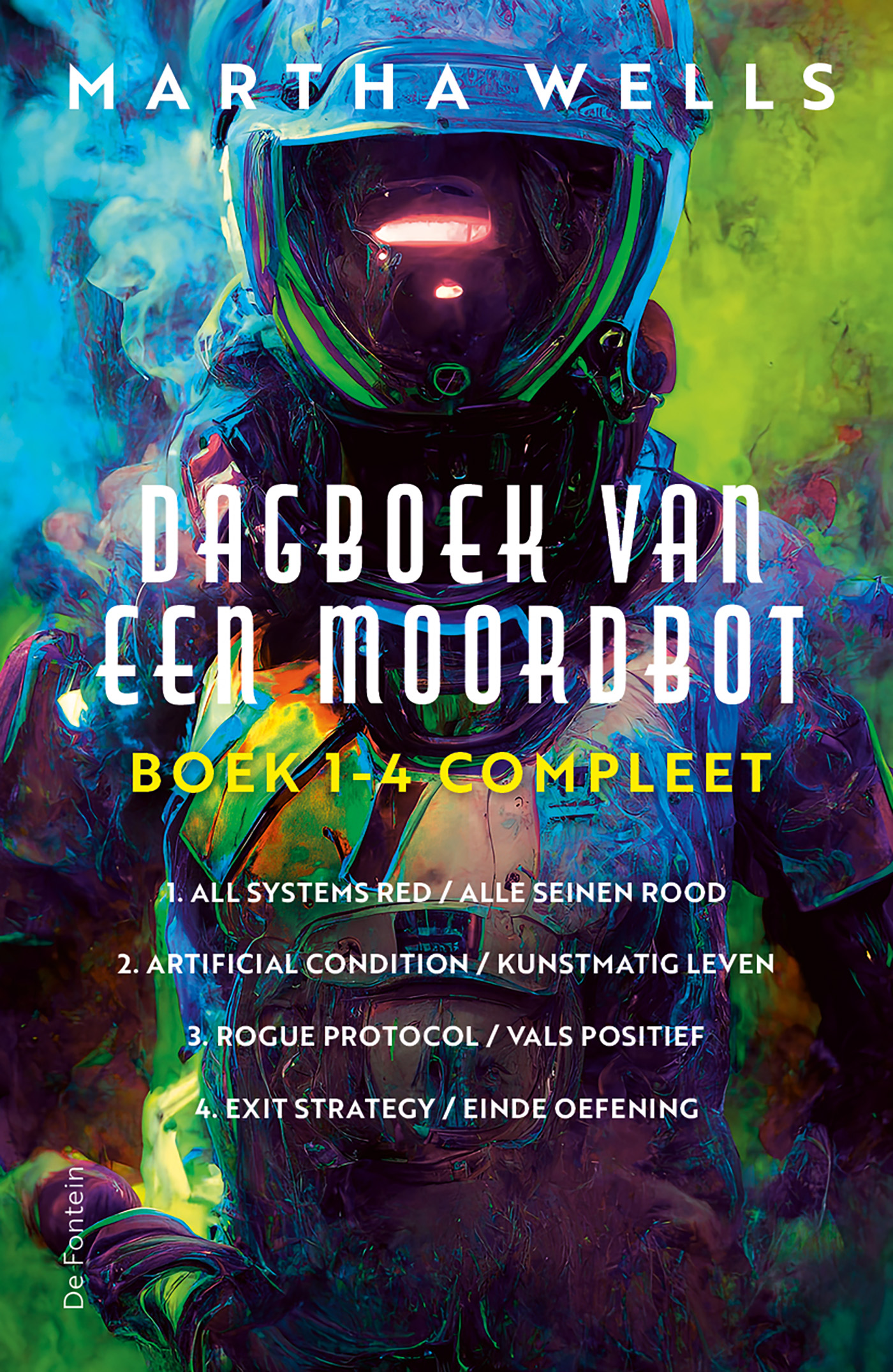Omslag van Dagboek van een Moordbot - boek 1-4 compleet