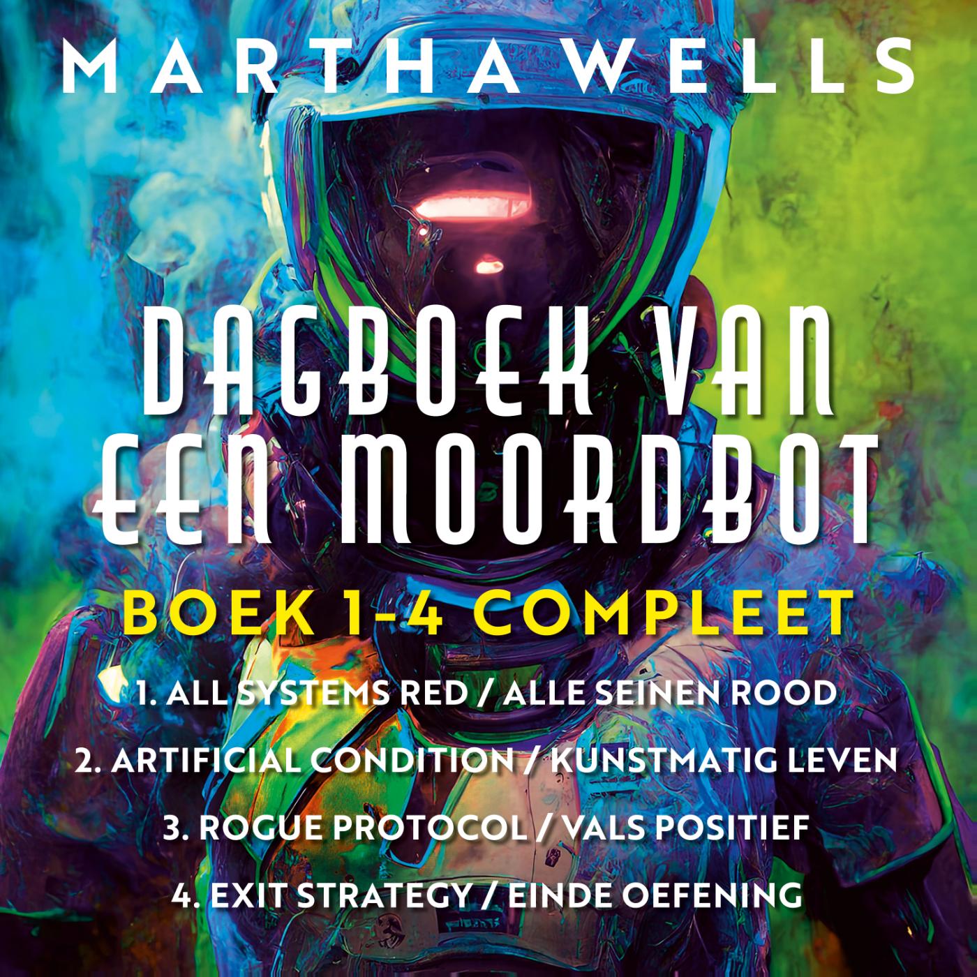 Omslag van Dagboek van een Moordbot - boek 1-4 compleet
