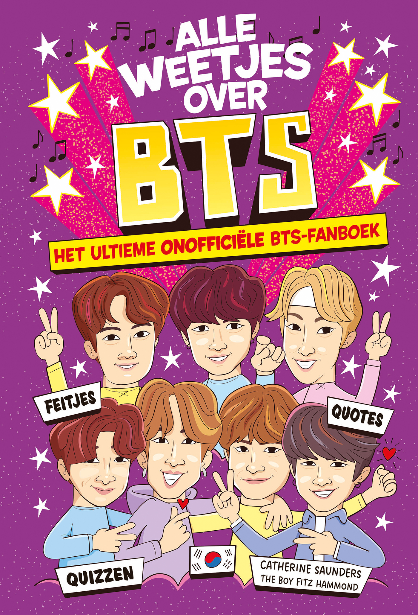 Omslag van Alle weetjes over BTS
