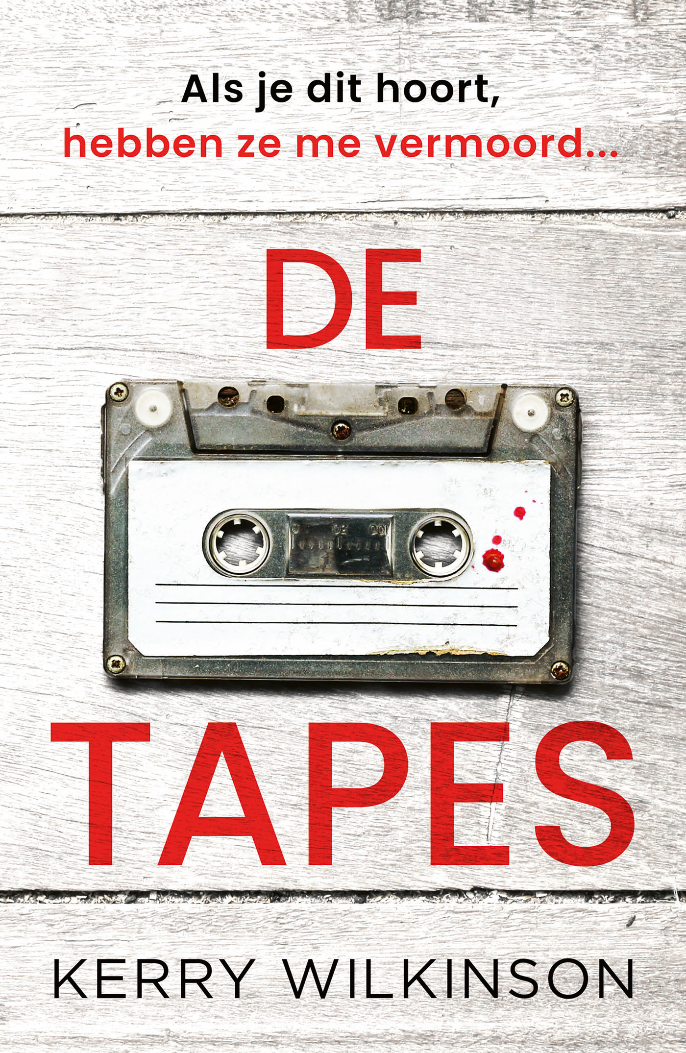 Omslag van De tapes