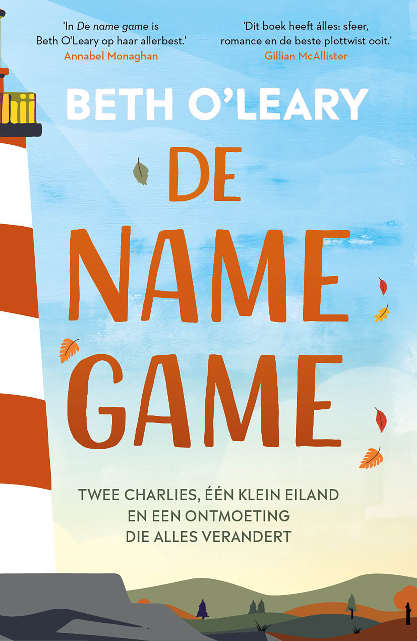 Omslag van De name game