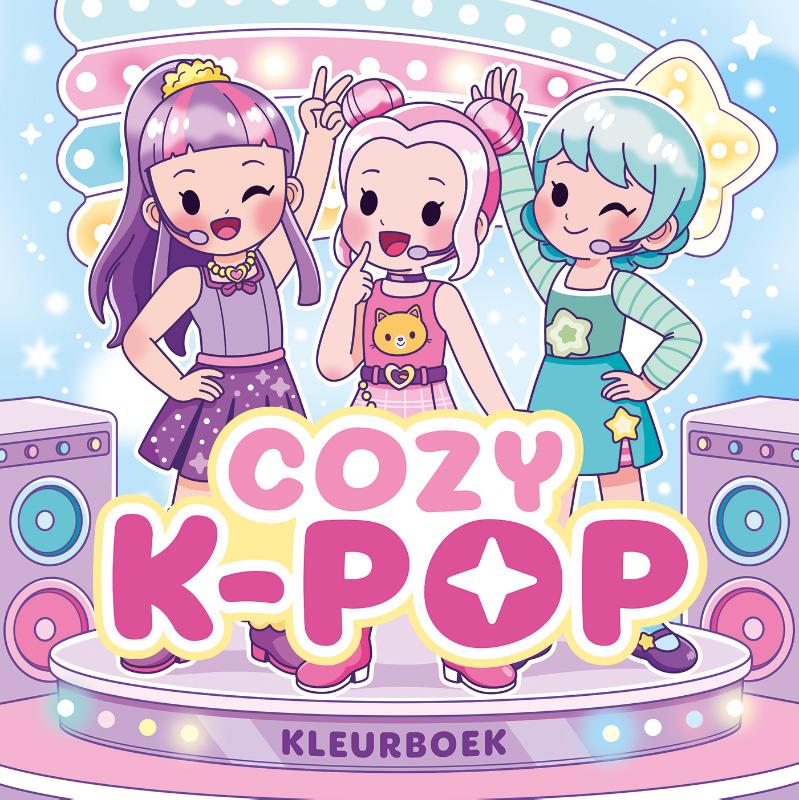 Omslag van Cozy K-pop kleurboek
