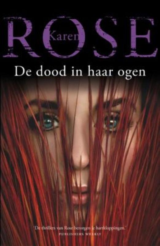 Omslag van De dood in haar ogen