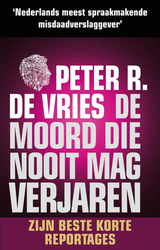 Omslag van De moord die nooit mag verjaren