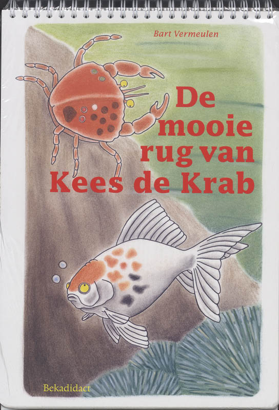 Omslag van De mooie rug van Kees de Krab