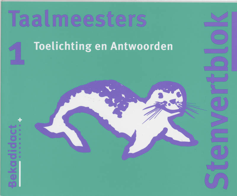 Omslag van Toelichting en antwoorden