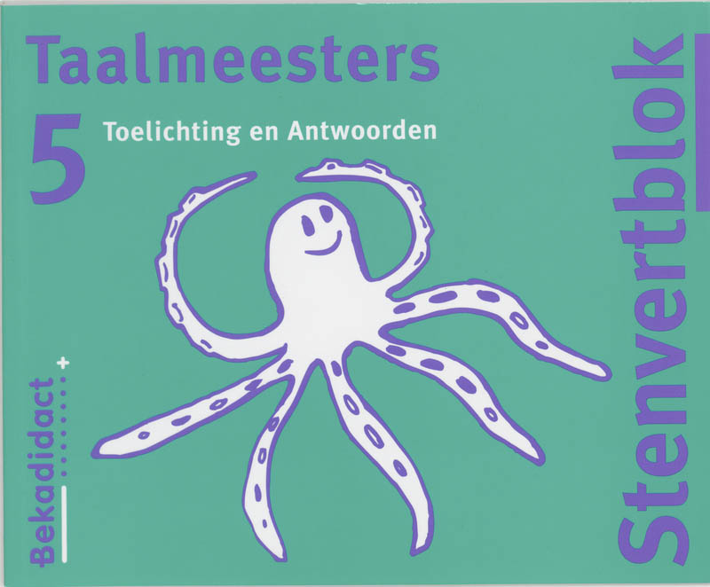Omslag van Toelichting en antwoorden