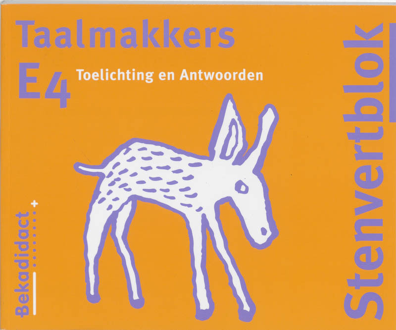 Omslag van Toelichting en Antwoorden