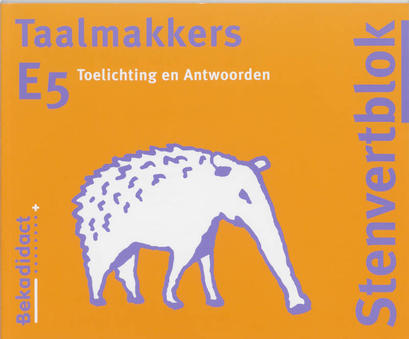 Omslag van Toelichting en Antwoorden