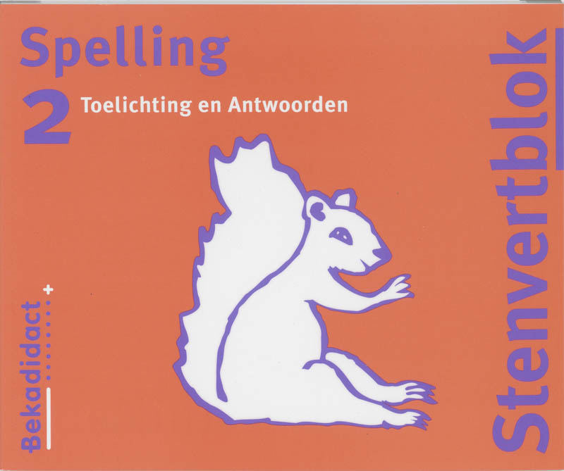 Omslag van Toelichting/antwoorden