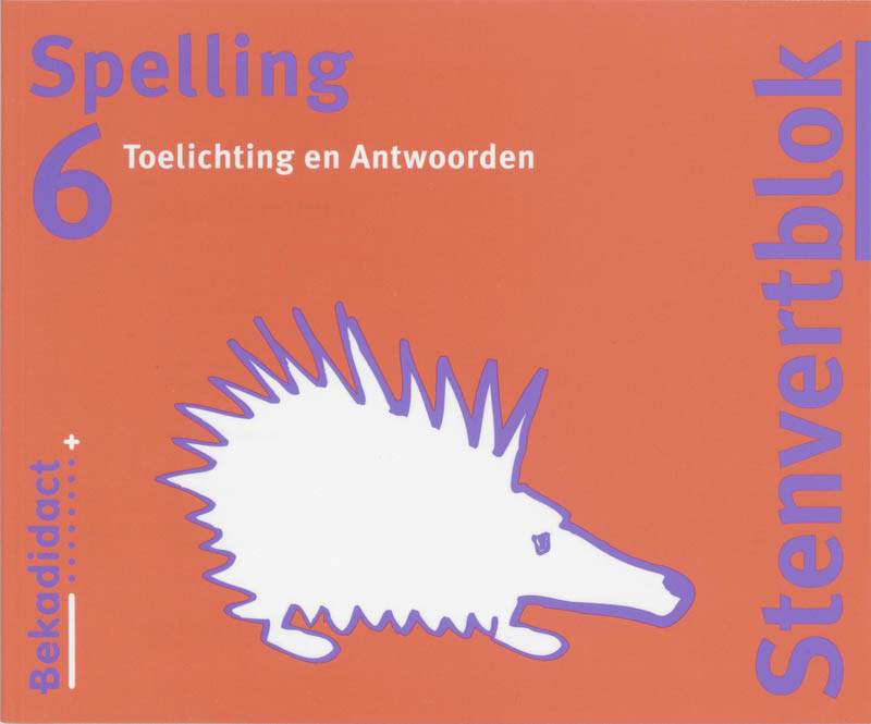 Omslag van Toelichting/antwoorden
