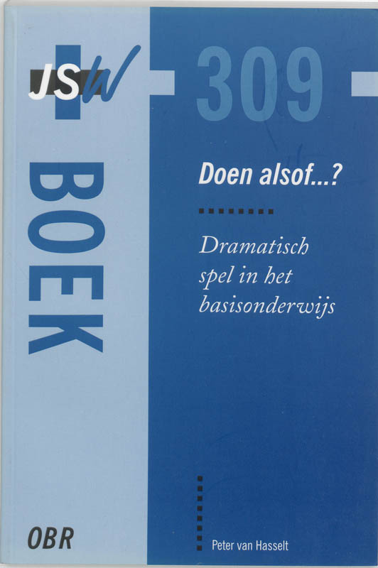 Omslag van JSW boek Doen alsof...?