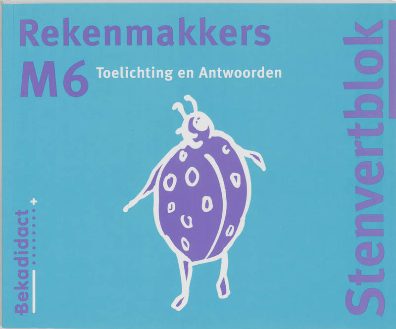 Omslag van Toelichting en antwoorden