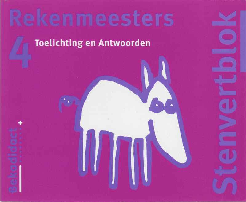 Omslag van Toelichtingen en antwoorden