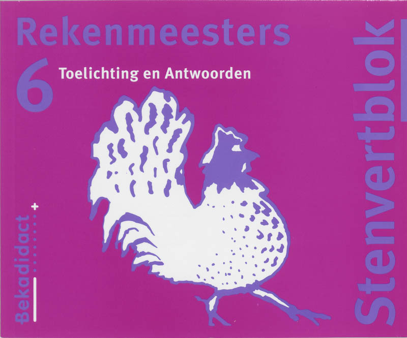 Omslag van Toelichting en antwoorden