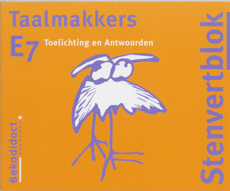 Omslag van Toelichting en Antwoorden