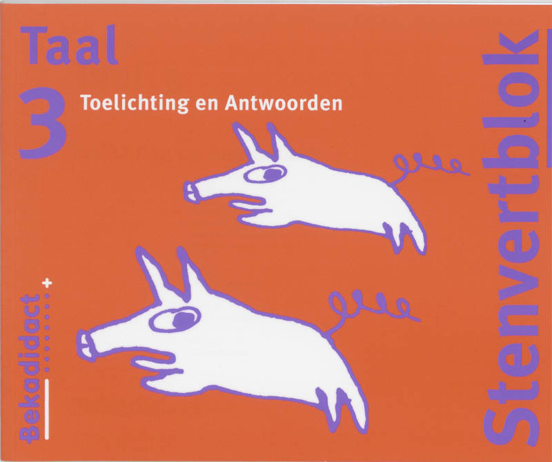 Omslag van Toelichting en antwoorden