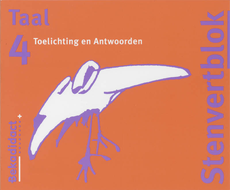 Omslag van Toelichting en antwoorden