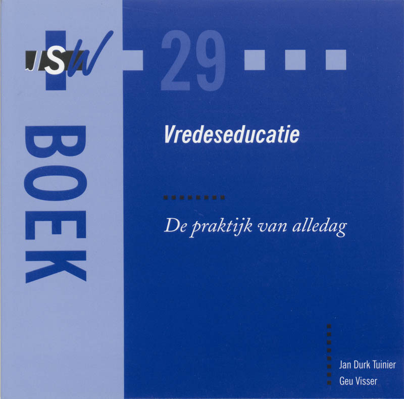 Omslag van JSW boek Vredeseducatie