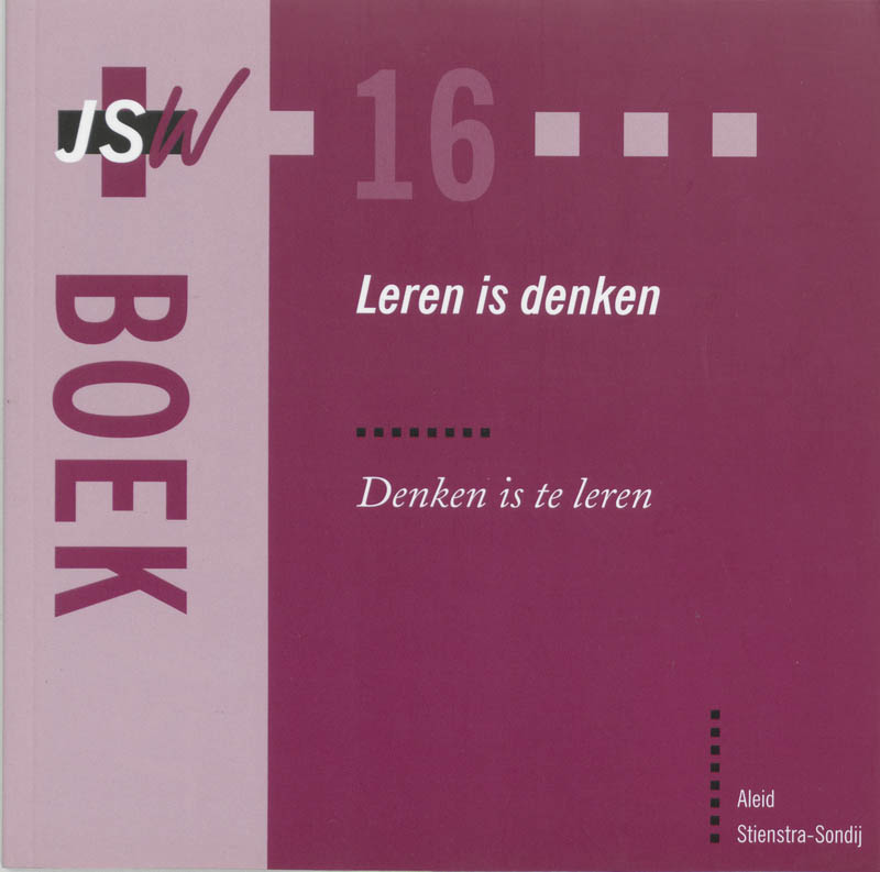 Omslag van JSW boek Leren is denken