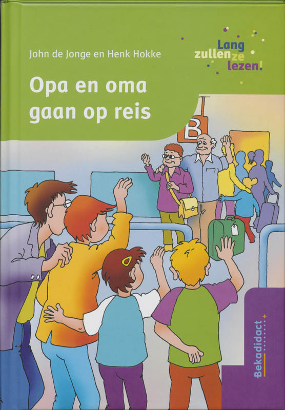 Omslag van Opa en oma gaan op reis