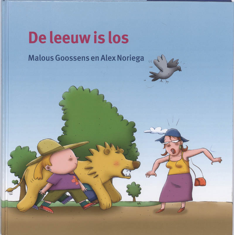 Omslag van De leeuw is los