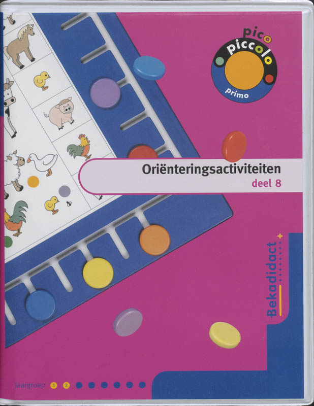 Omslag van Primo orienteringsactiviteiten 08