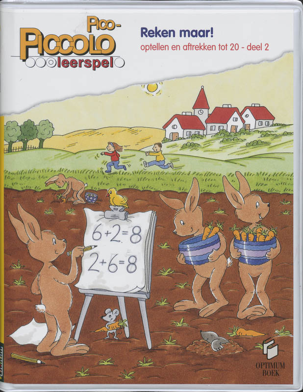 Omslag van Reken maar optellen en afftrekken tot 20- deel 2