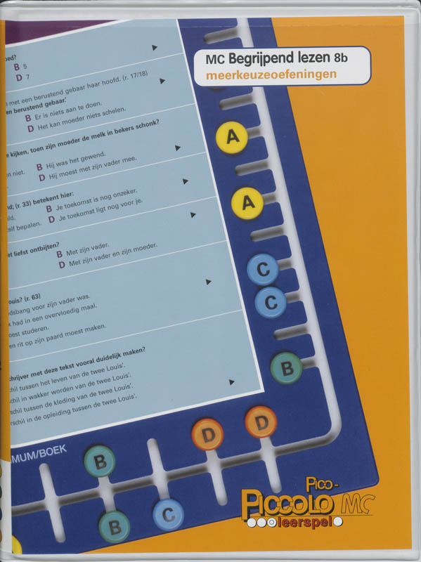 Omslag van MC Begrijpend lezen 8b