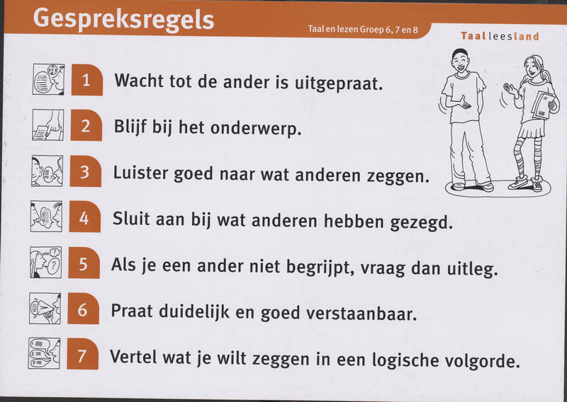 Omslag van Gespreksregels