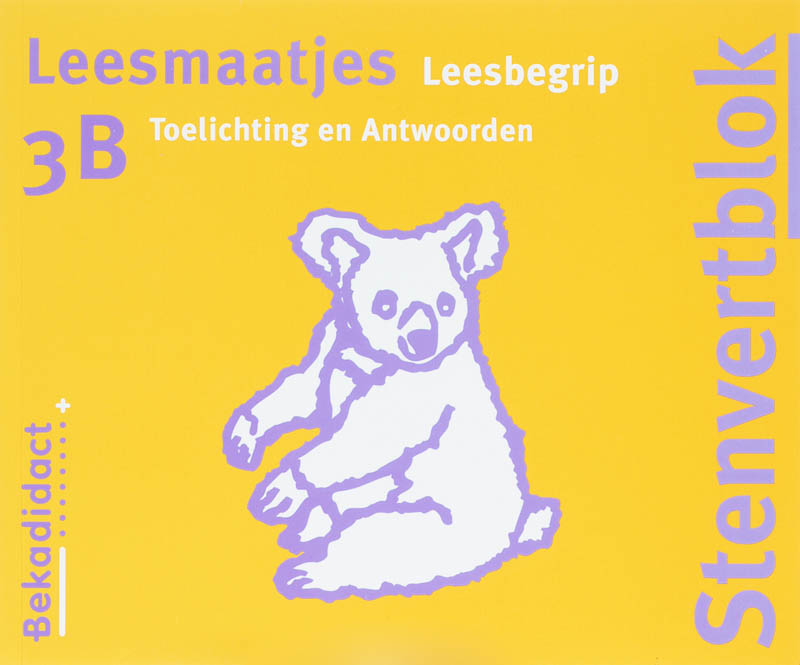 Omslag van Toelichting en antwoorden