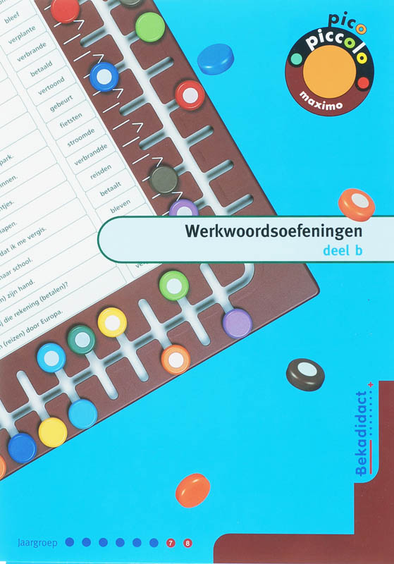 Omslag van Werkwoordsoefeningen B