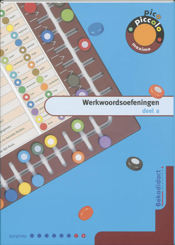 Omslag van Werkwoordsoefeningen a groep 7-8
