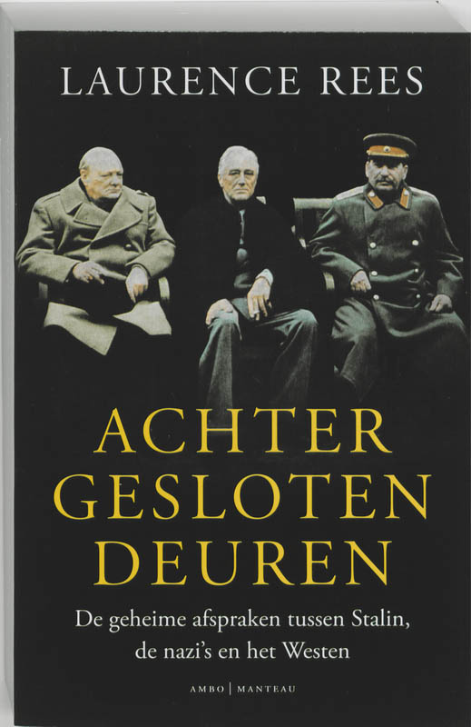 Omslag van Achter gesloten deuren