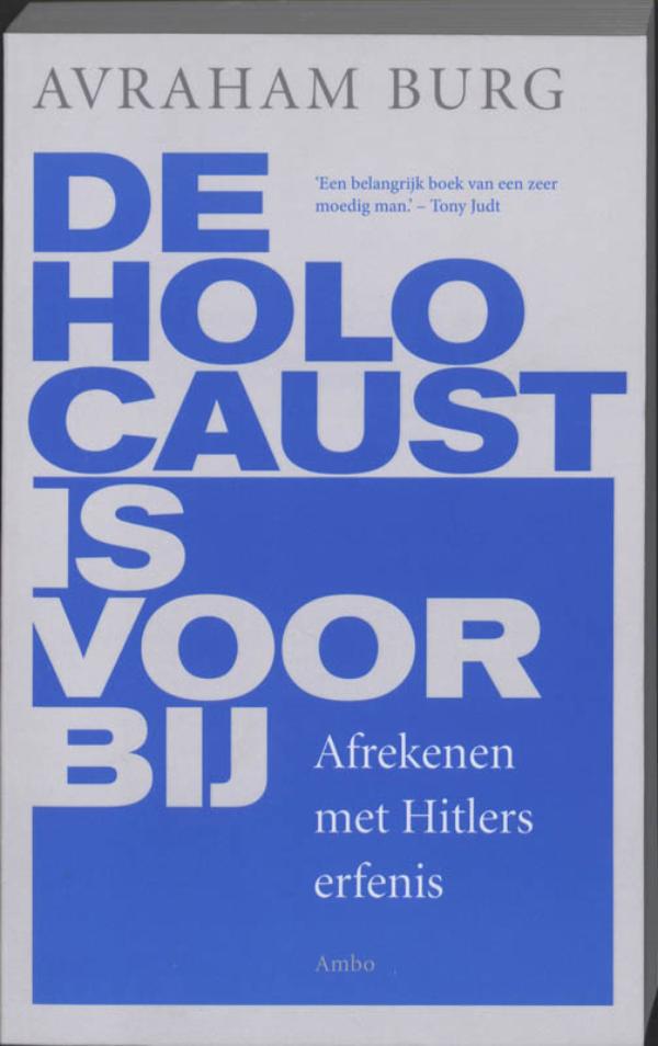 Omslag van De Holocaust is voorbij