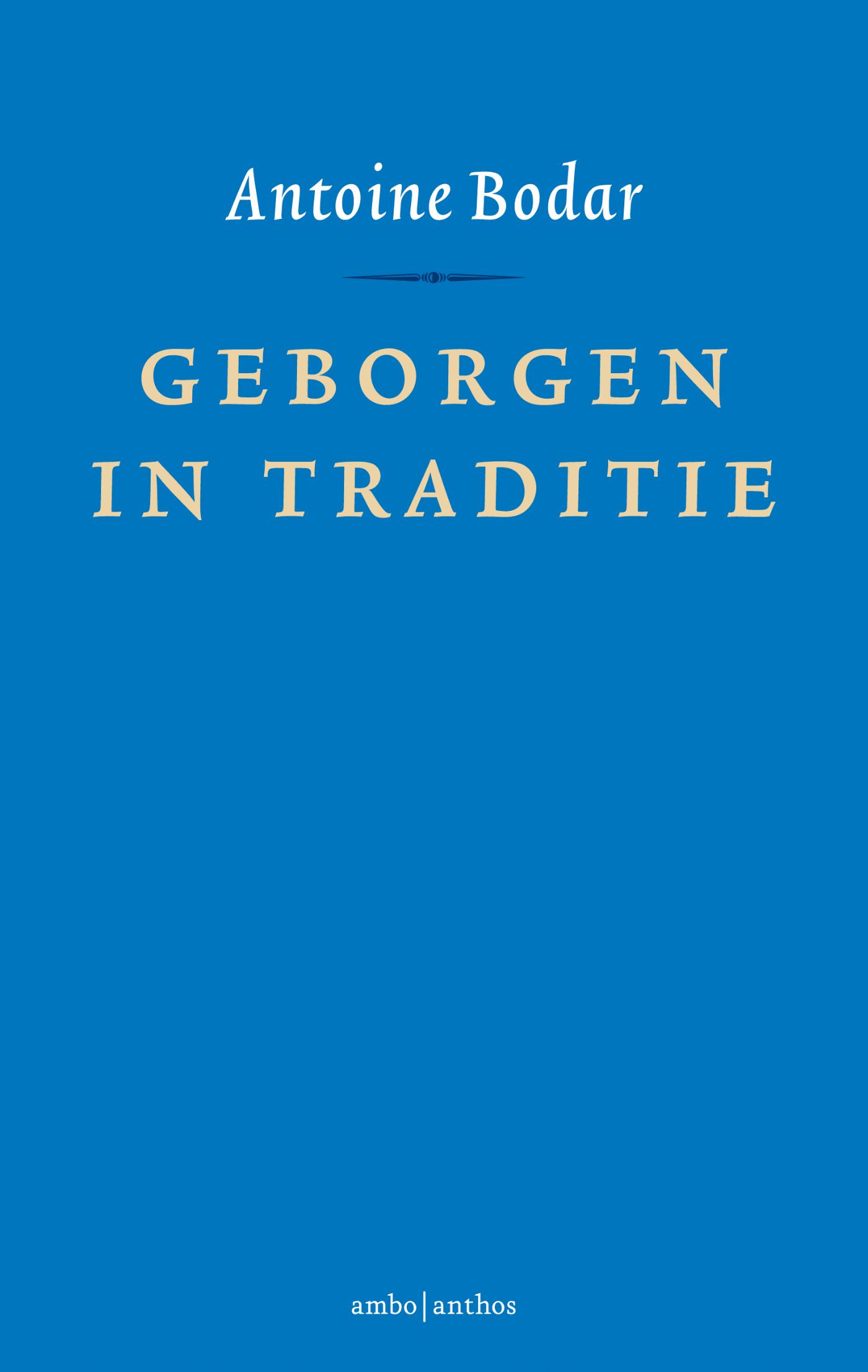 Omslag van Geborgen in traditie