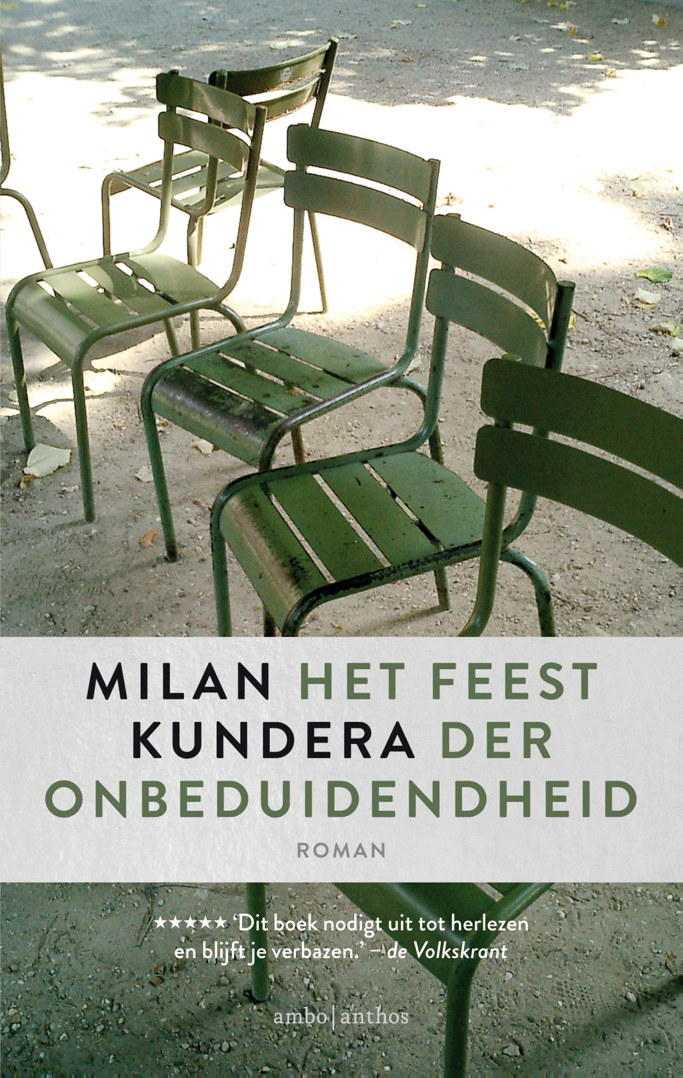 Omslag van Het feest der onbeduidendheid