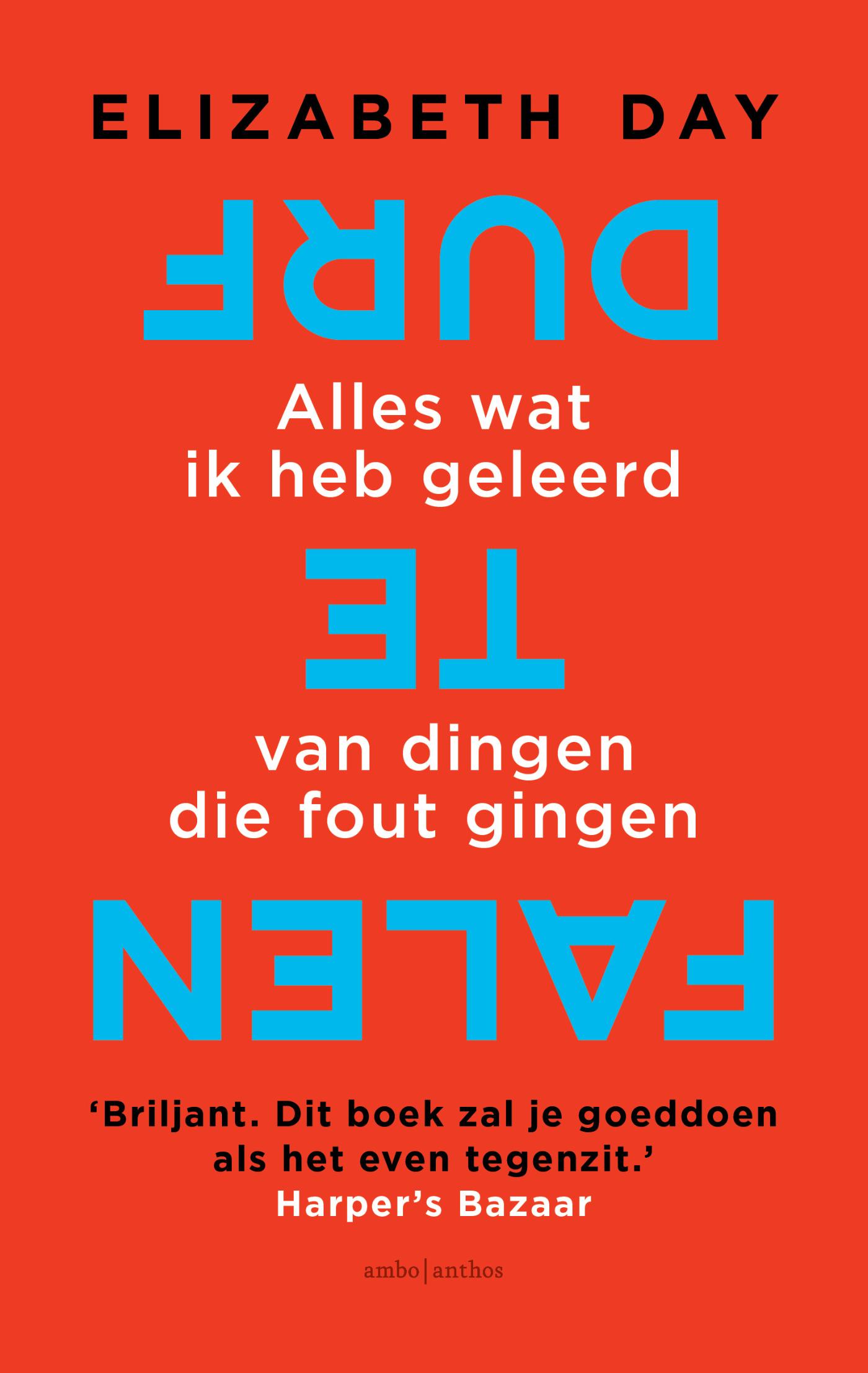 Omslag van Durf te falen