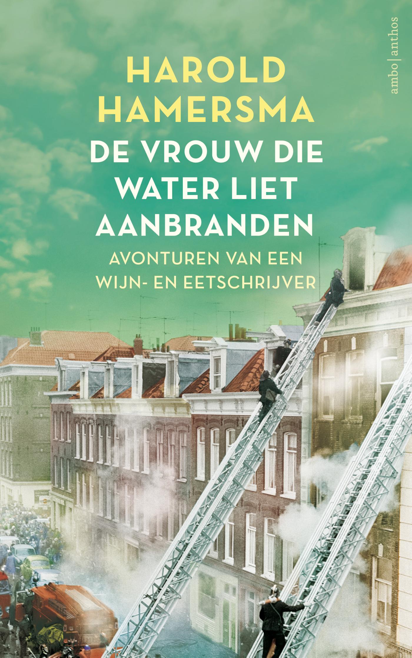 Omslag van De vrouw die water liet aanbranden