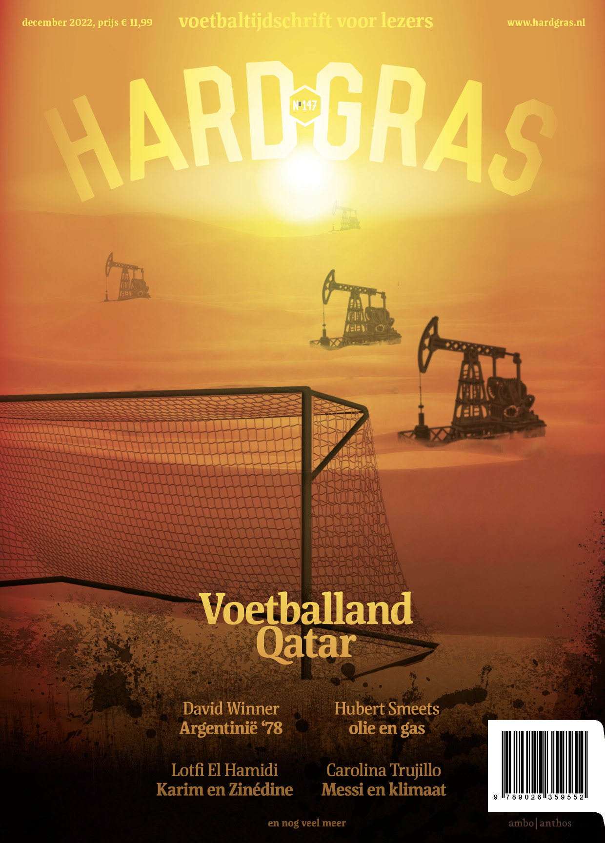 Omslag van Hard gras 147 - december 2022